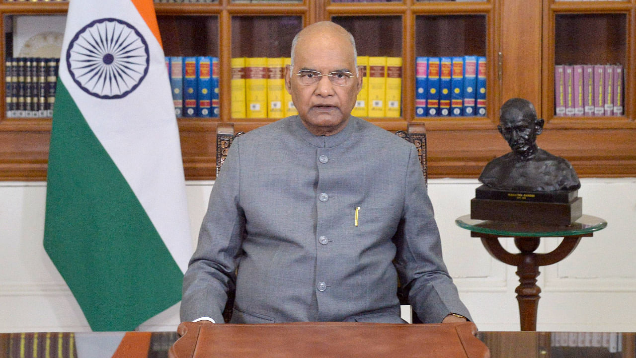 President of India Ram Nath Kovind. Credit: PTI Photo