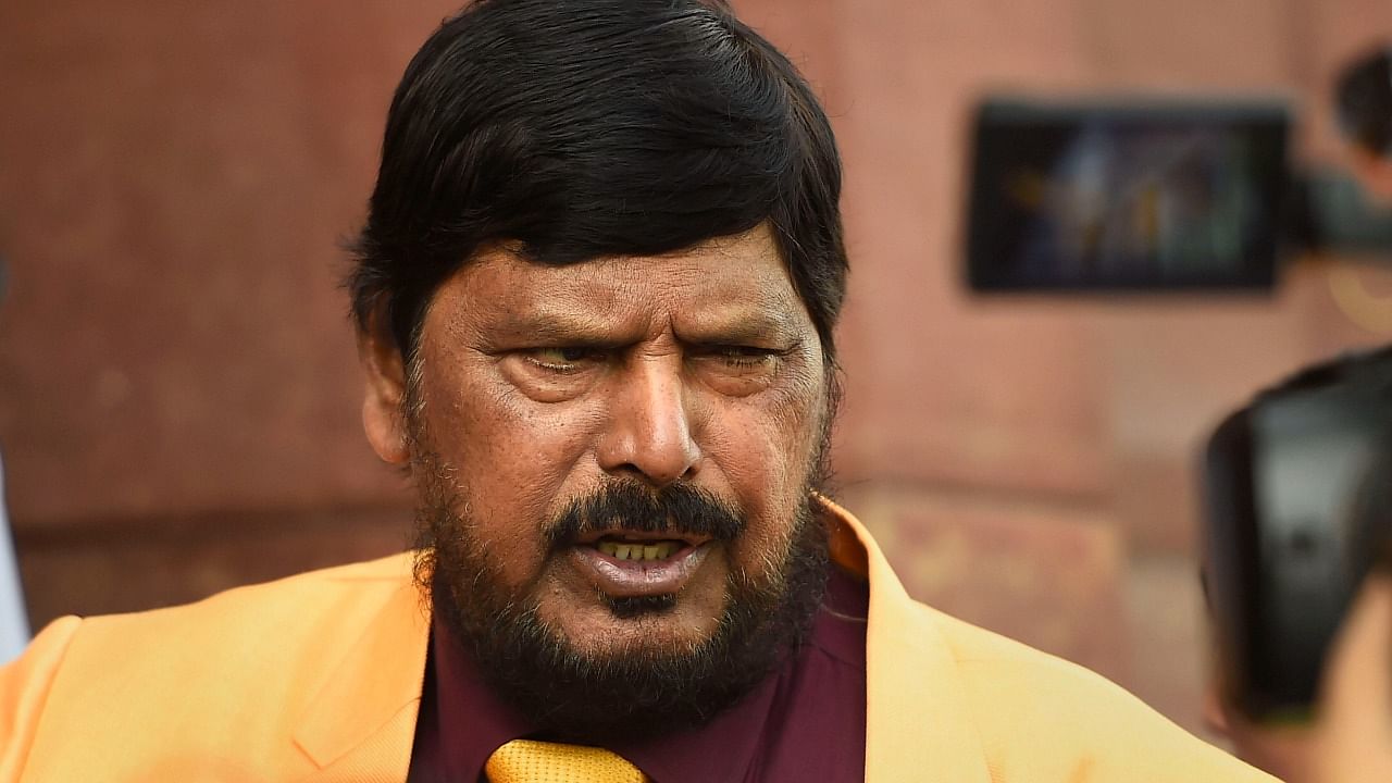 Union Minister Ramdas Athawale. Credit: PTI Photo