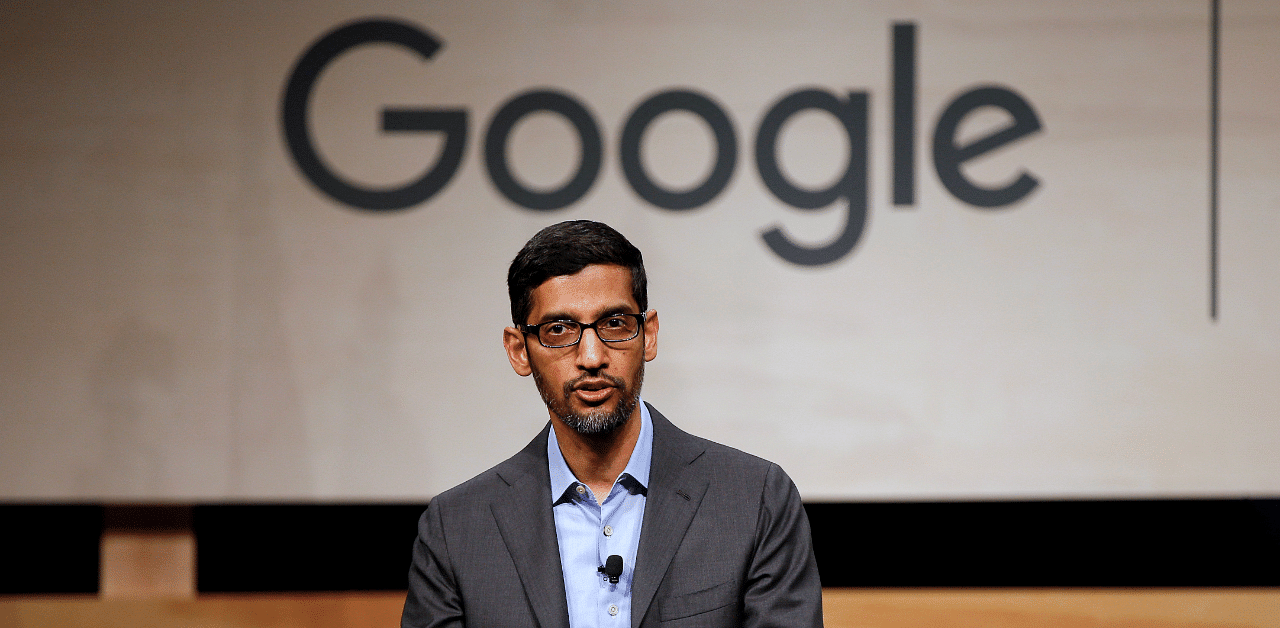 Google's Indian-American CEO Sundar Pichai. Credit: Reuters Photo