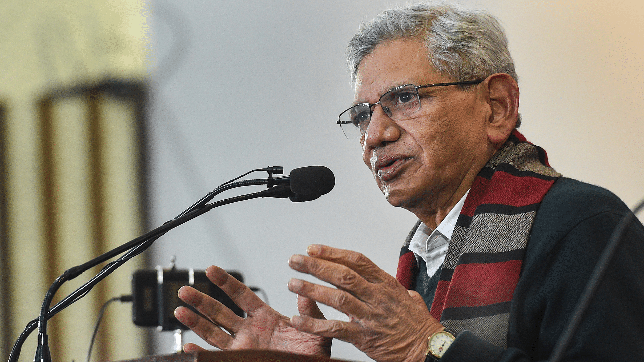 Communist Party of India (Marxist) General Secretary Sitaram Yechury. Credit: PTI Photo