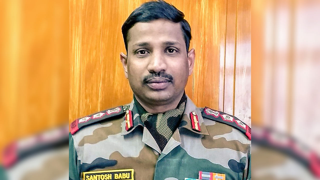 In this undated photo, Colonel Santosh Babu, who was martyred during a clash with Chinese troops in Ladakh, Monday night, June 15, 2020. Credit: PTI File Photo