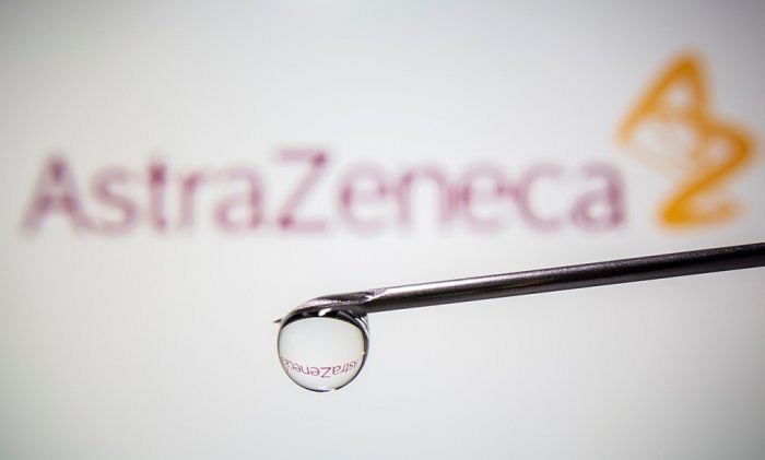 AstraZeneca's logo. Credit: Reuters Photo