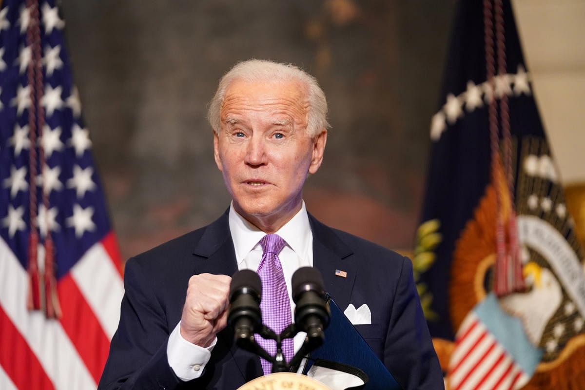 US President Joe Biden. Credit: Reuters.