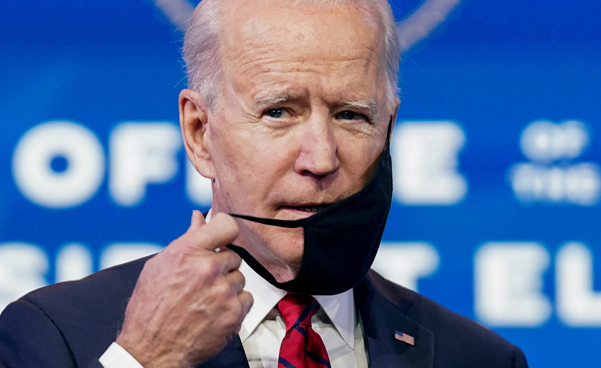 US President Joe Biden. Credit: Reuters photo. 