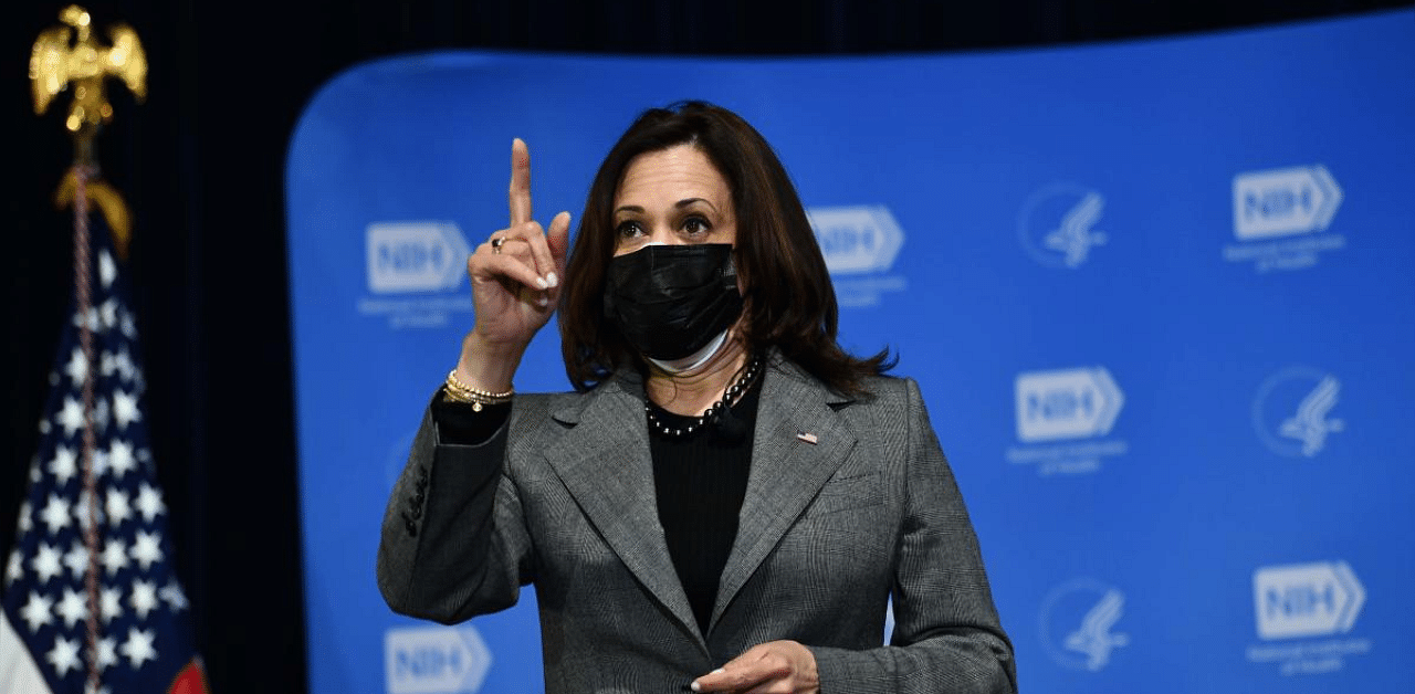 US Vice President Kamala Harris. Credit: AFP. 