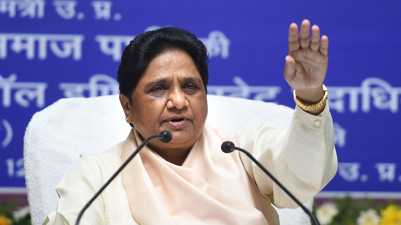 Bahujan Samaj Party (BSP) supremo Mayawati. Credit: PTI File Photo