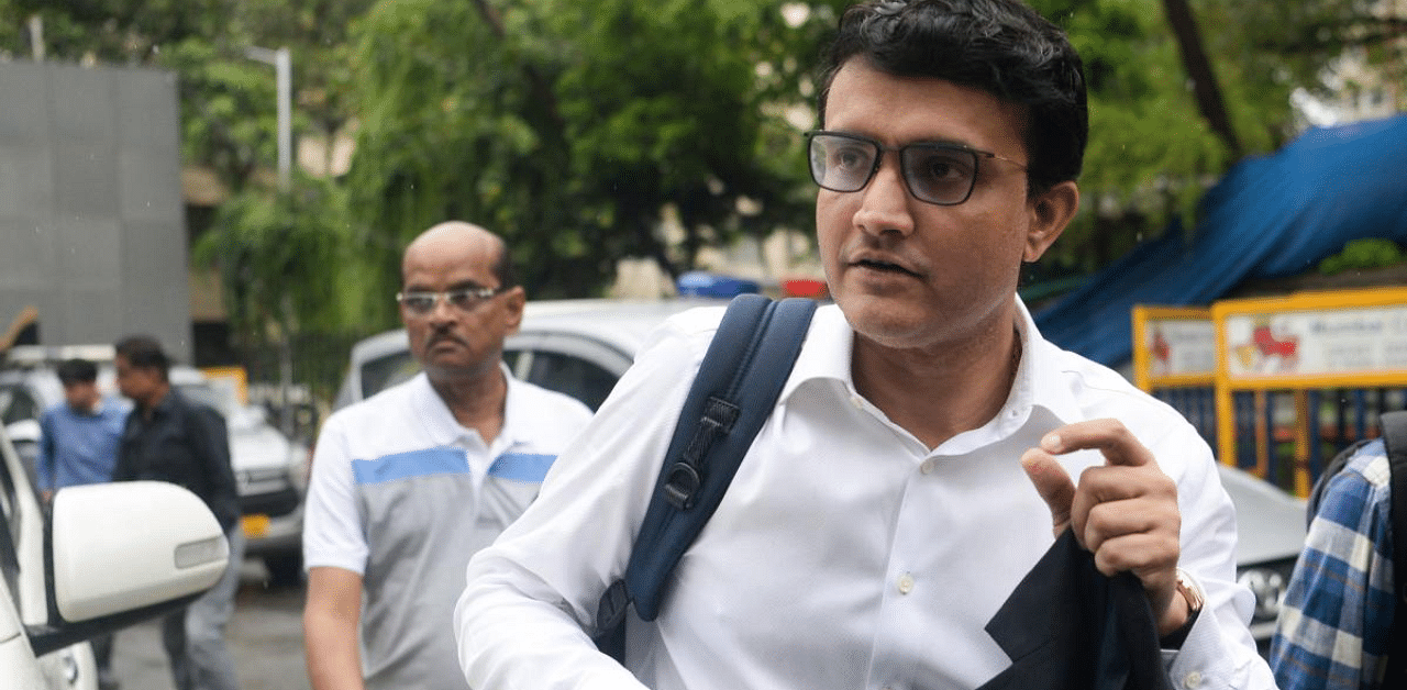 BCCI President Sourav Ganguly. Credit: AFP Photo