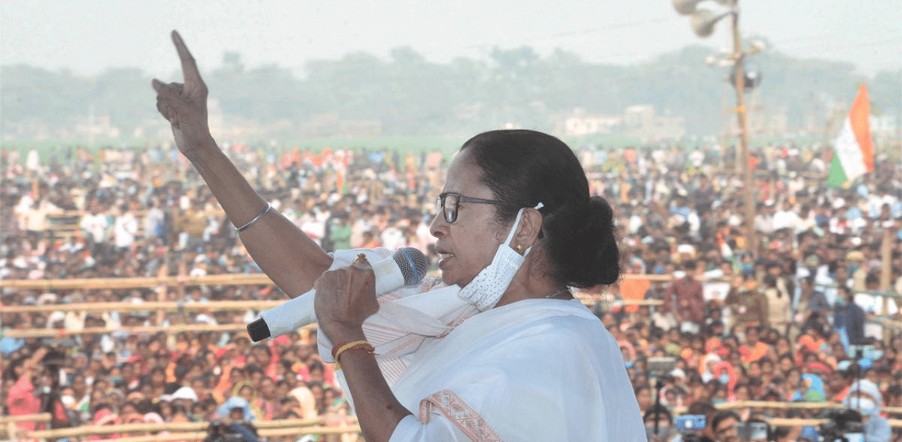 West Bengal Chief Minister Mamata Banerjee. Credit: PTI Photo