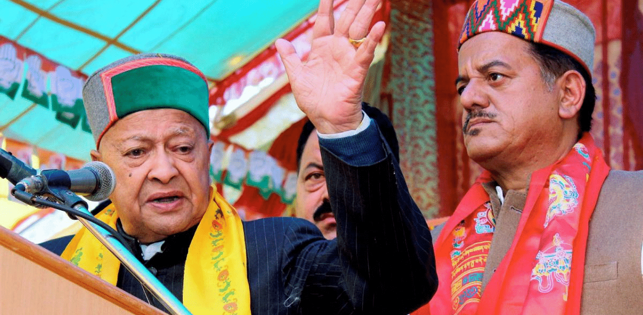 Himachal Pradesh's former chief minister Virbhadra Singh. Credit: PTI Photo
