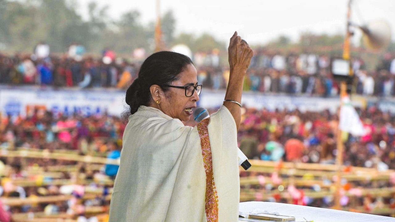 West Bengal CM Mamata Banerjee. Credit: PTI file photo.
