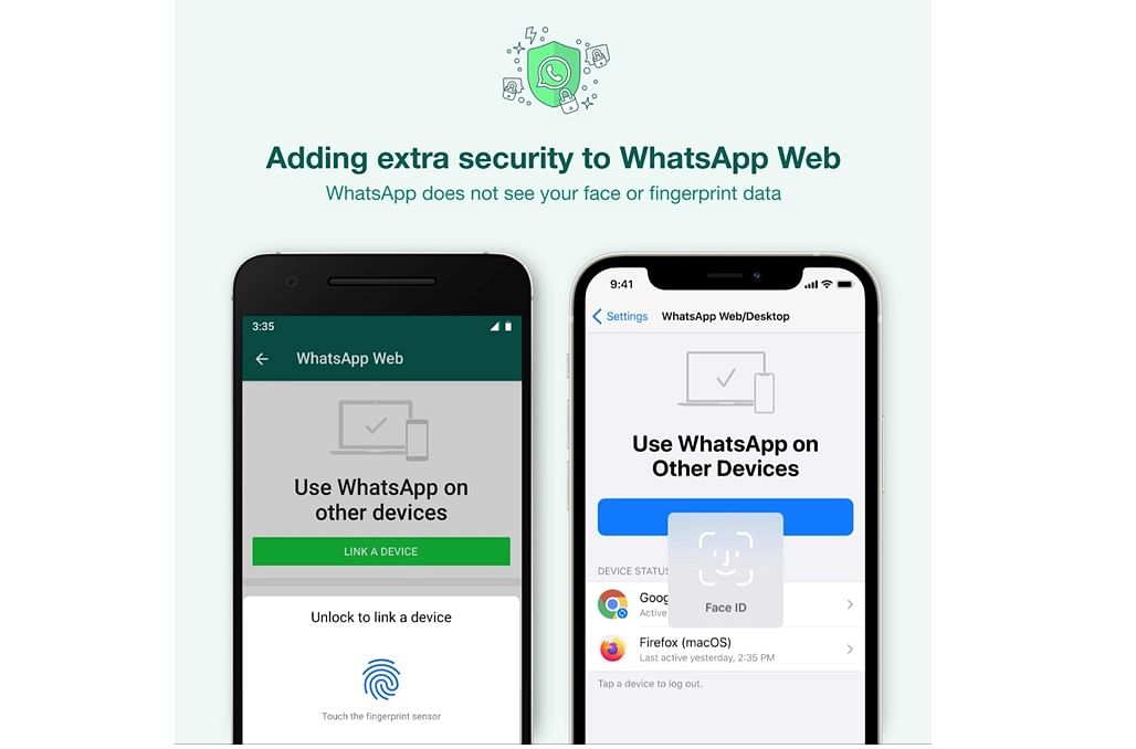 WhatsApp Web gets new security feature. Credit: WhatsApp