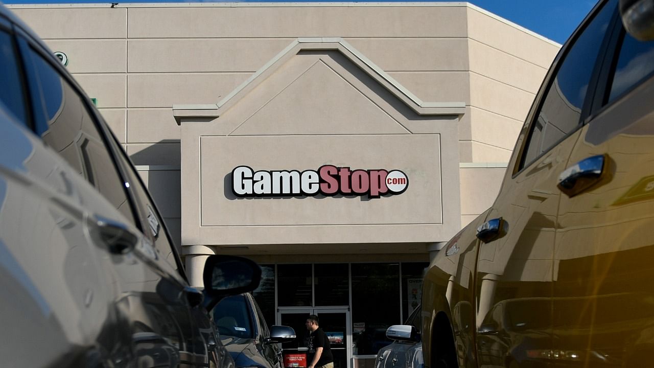 A man walks past a GameStop store in Austin. Credit: Reuters Photo