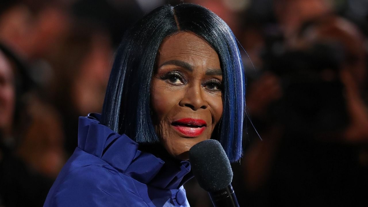 In this file photo US actress Cicely Tyson speaks during the 47th American Film Institute (AFI) Life Achievement Award Gala at the Dolby theatre in Hollywood on June 6, 2019. Credit: AFP Photo