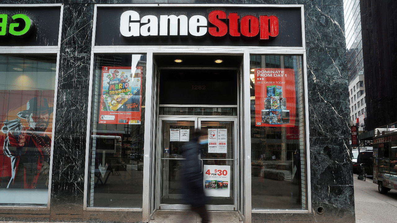 A GameStop store is pictured amid the coronavirus disease (COVID-19) pandemic in the Manhattan borough of New York City. Credit: Reuters Photo