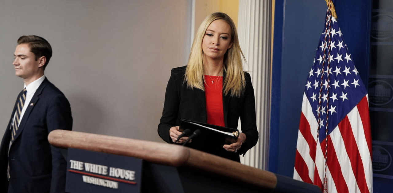 Former White House Press Secretary Kayleigh McEnany. Credit: Reuters Photo