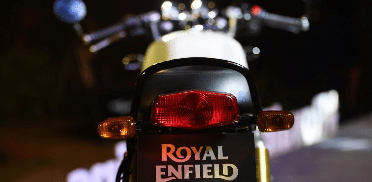 Royal Enfield. Representative Image. Credit: AFP Photo