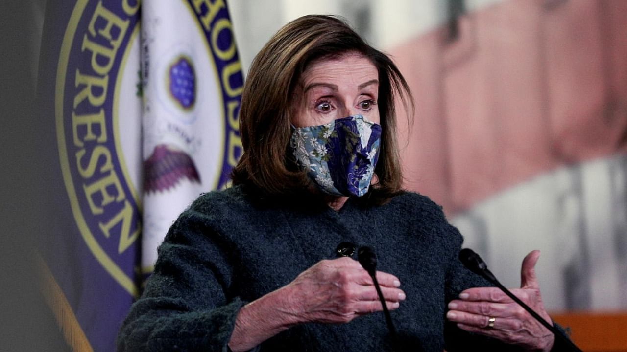 Nancy Pelosi. Credit: Reuters.