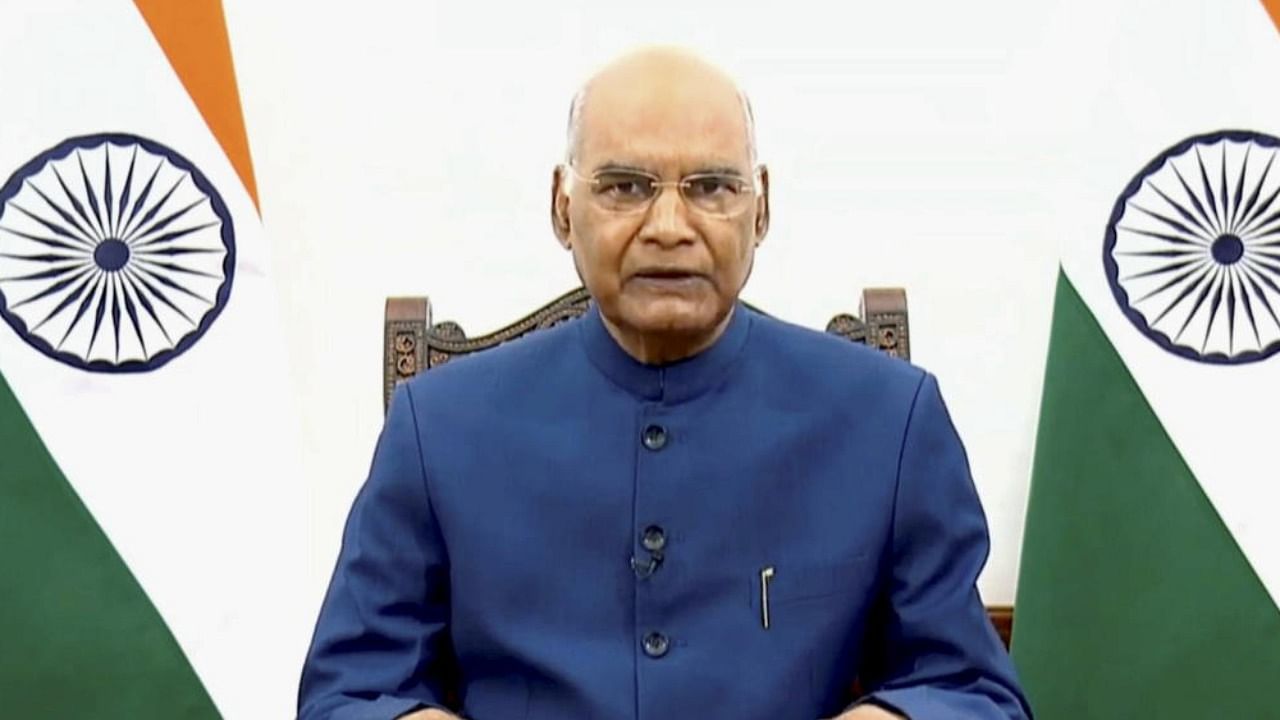 President Ram Nath Kovind. Credit: PTI file photo.