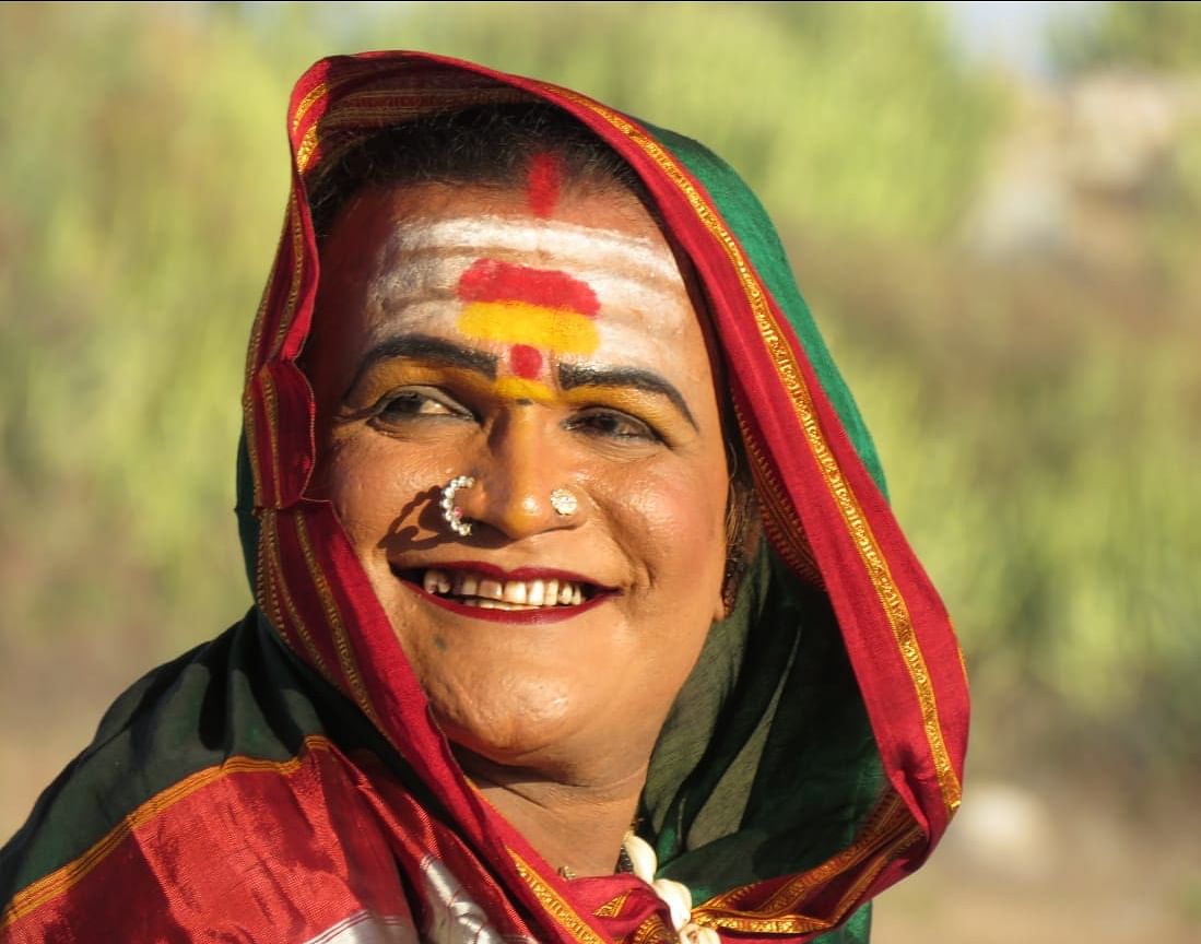 Manjamma Jogati is the first transgender president of Karnataka Janapada Academy. 