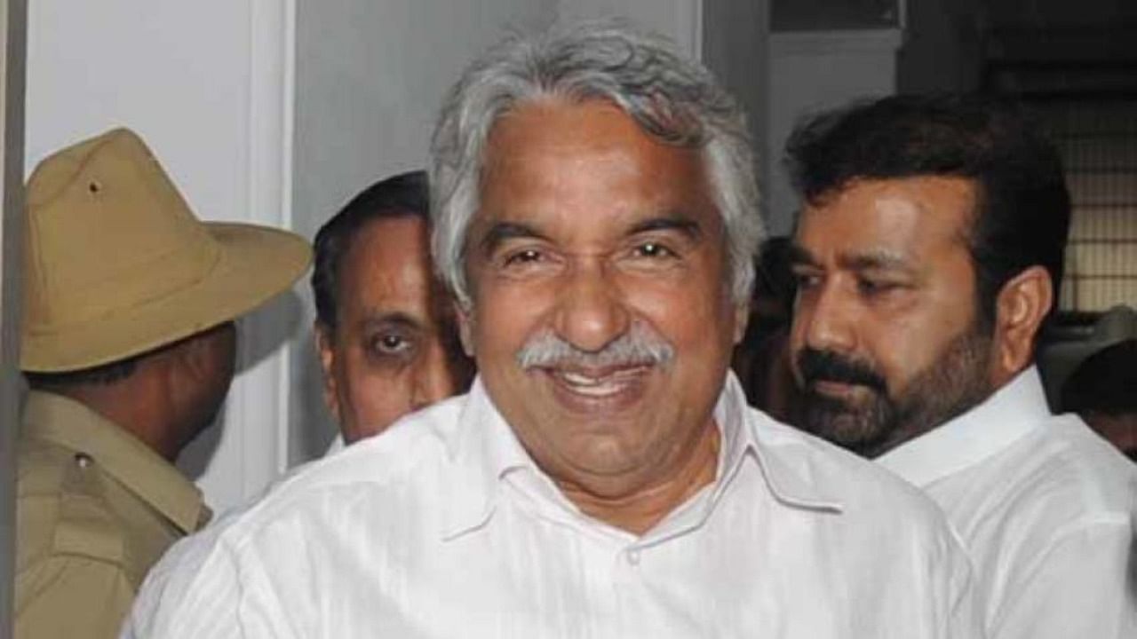 Oommen Chandy. Credit: DH file photo.
