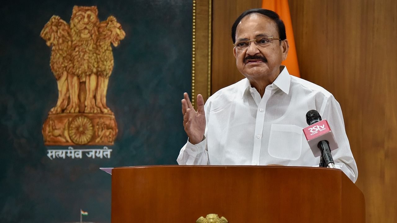 India Vice President M Venkaiah Naidu. Credit: PTI File Photo