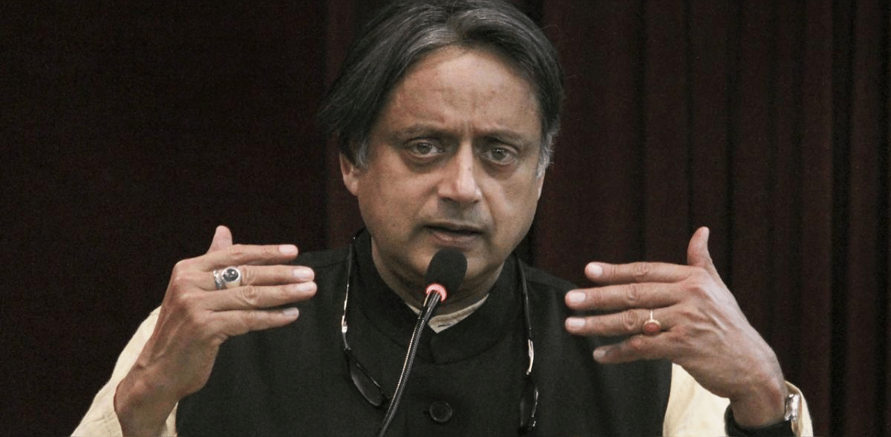 Congress MP Shashi Tharoor. Credit: PTI