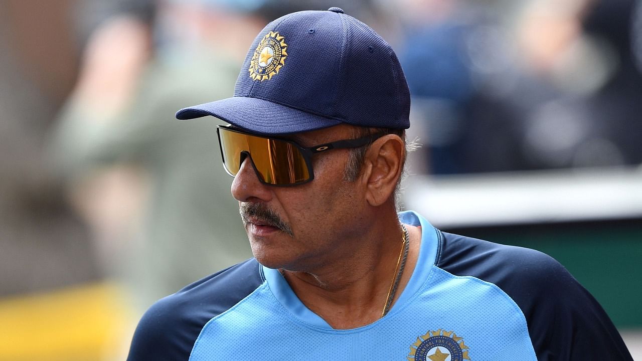 India's head coach Ravi Shastri. Credit: AFP Photo