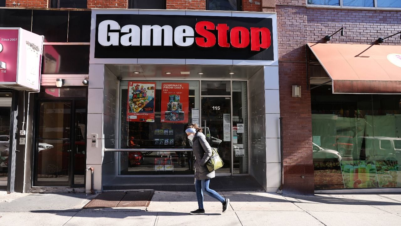 A GameStop store in Brooklyn. Credit: AFP File Photo