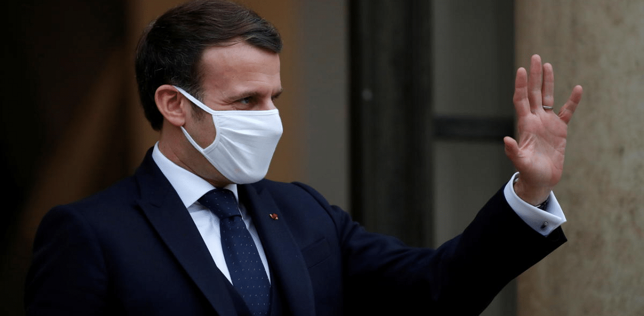 French President Emmanuel Macron. Credit: Reuters Photo
