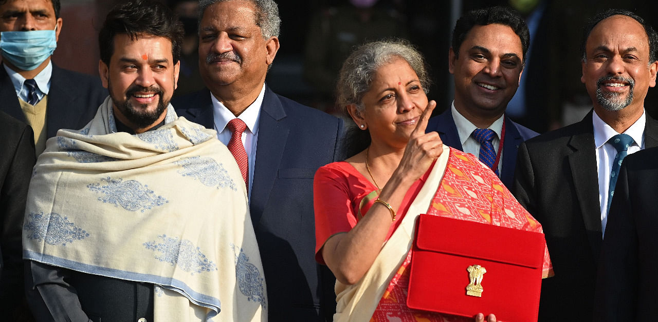 Finance Minsiter Nirmala Sitharaman. Credit: AFP Photo