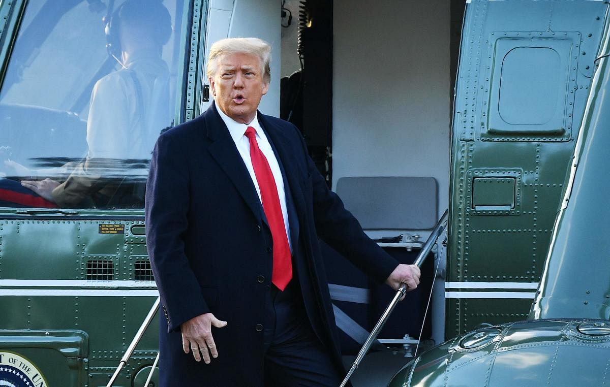 Former US President Donald Trump. Credit: AFP file photo. 
