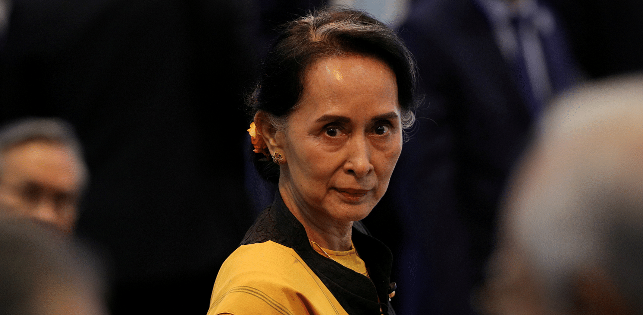 Myanmar State Counselor Aung San Suu Kyi. Credit: Reuters Photo