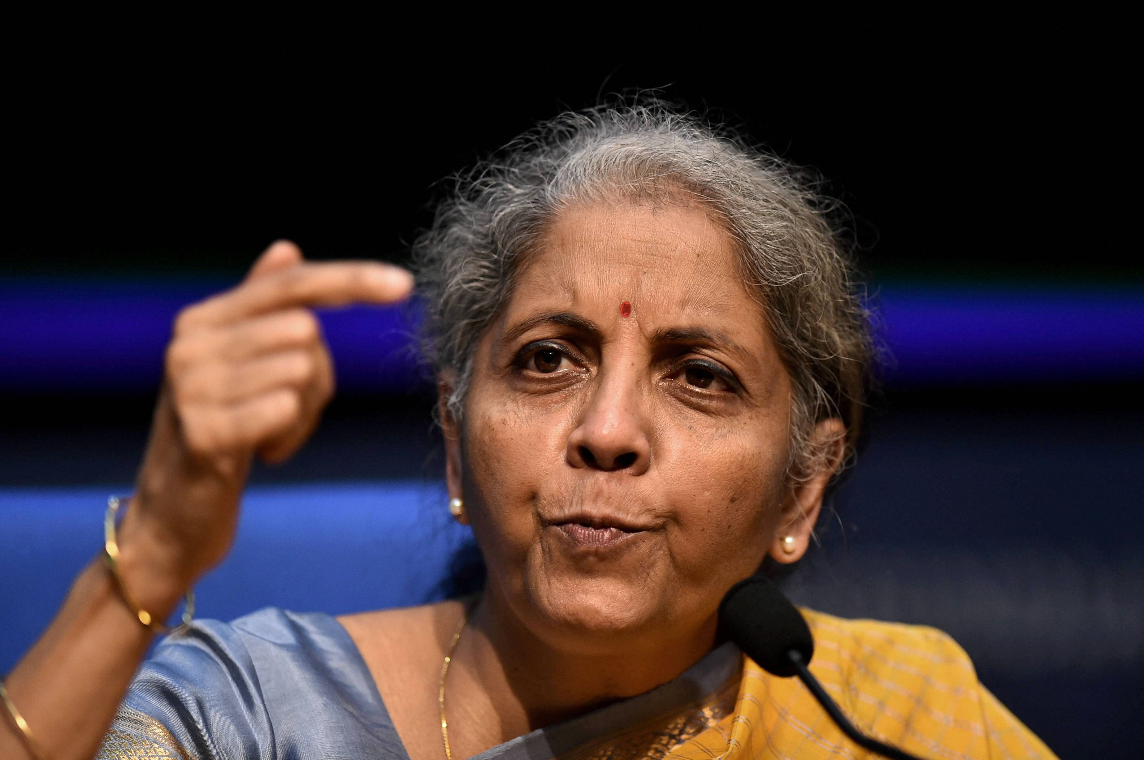 Union Finance Minister Nirmala Sitharaman. Credit: PTI Photo