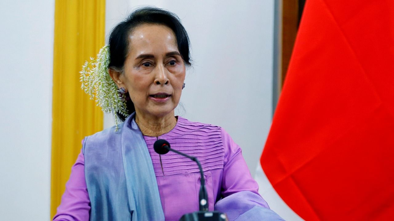 Myanmar's leader Aung San Suu Kyi. Credit: Reuters Photo