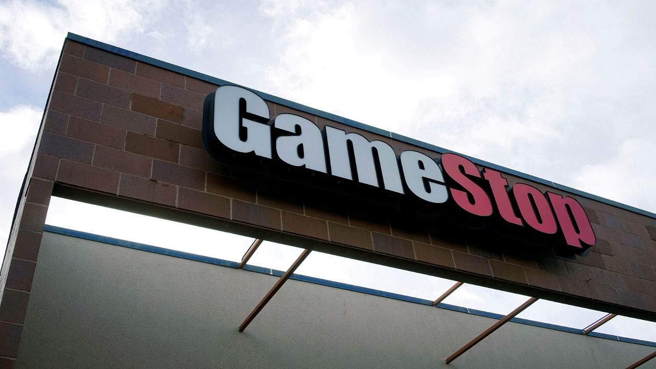  The GameStop store sign is seen at its shop in Westminster, Colorado. Credit: Reuters File Photo