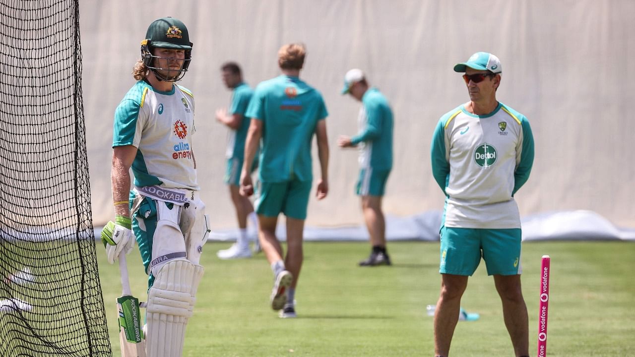 A report published a few days ago had suggested that Australian players had grown weary of head coach Justin Langer's style of leadership. Credit: AFP File Photo