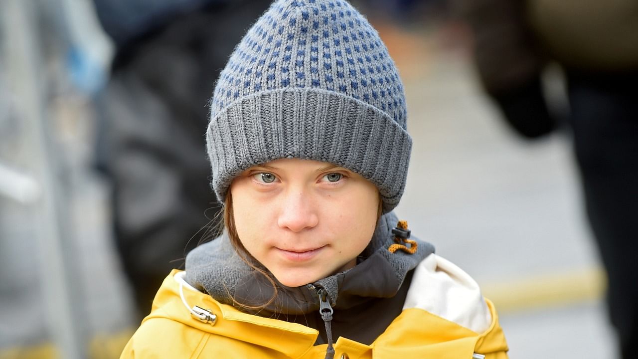 Climate change activist Greta Thunberg. Credit: Reuters Photo