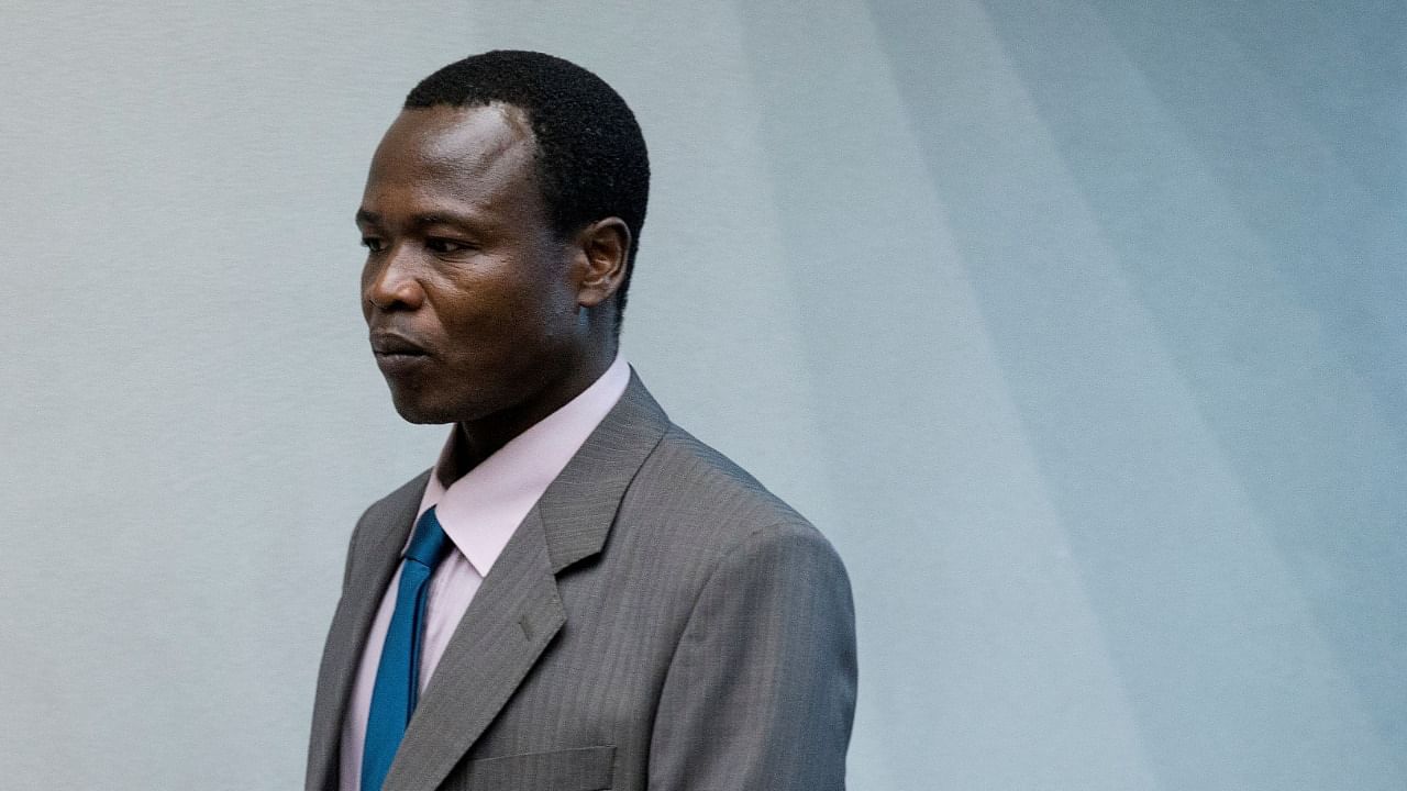 Dominic Ongwen, a senior commander in the Lord's Resistance Army, enters the court room of the International Court in The Hague, Netherlands. Credit: Reuters File Photo.