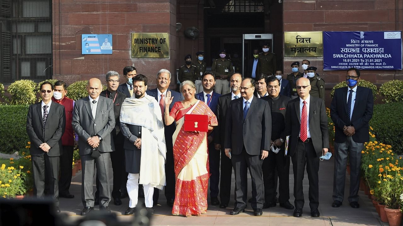 Members of the Union Finance Ministry. Credit: PTI File Photo