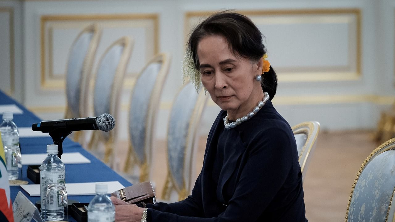 Myanmar's State Counsellor Aung San Suu Kyi . Credit: Reuters File Photo