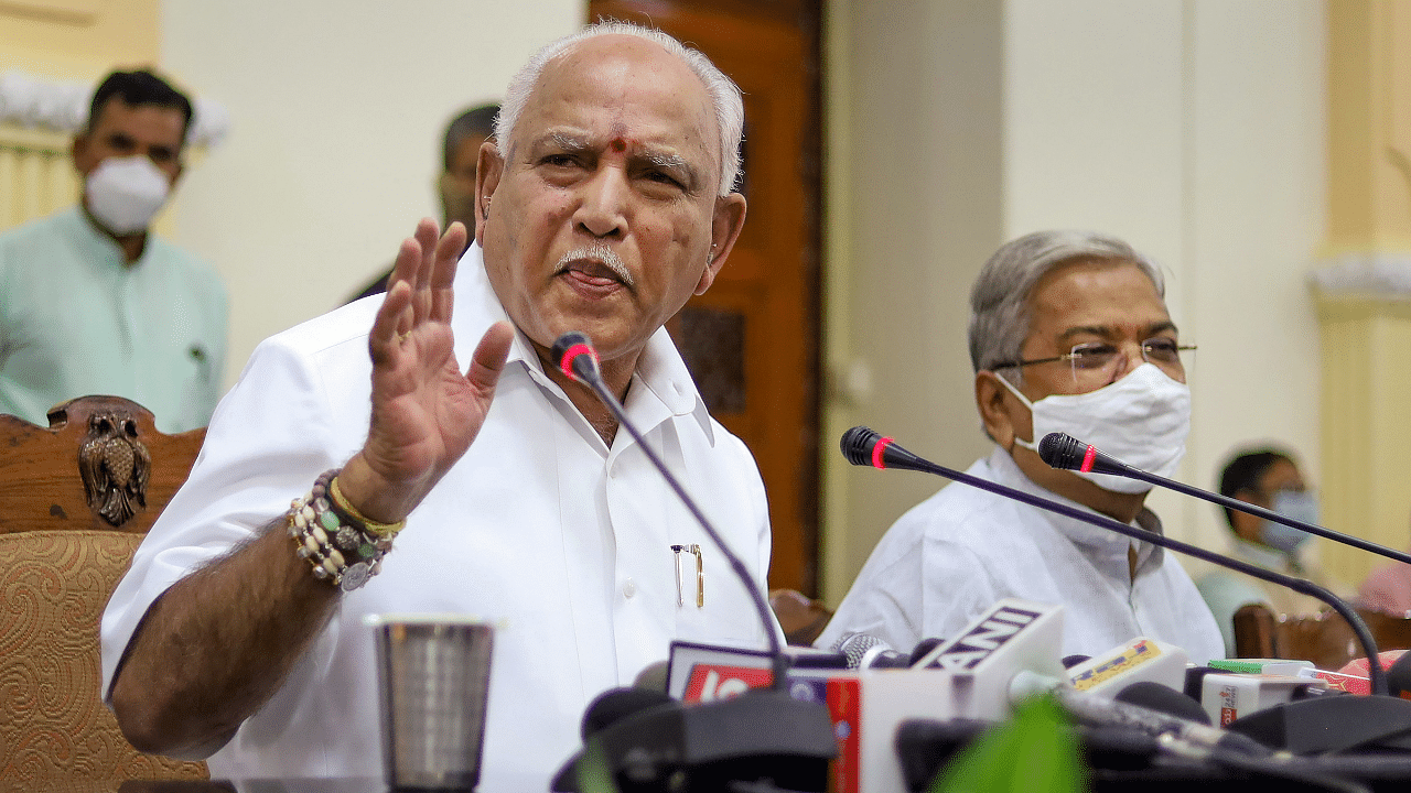 Karnataka Chief Minister B S Yediyurappa. Credit: PTI Photo