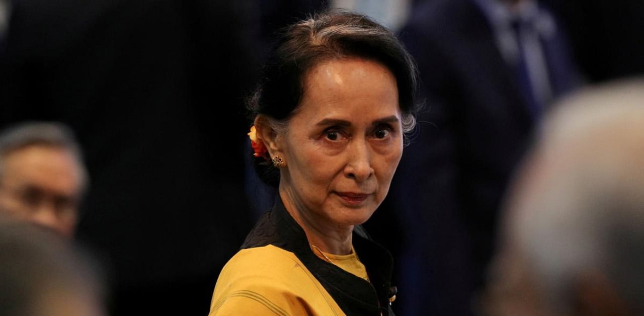 Myanmar State Counselor Aung San Suu Kyi. Credit: Reuters Photo