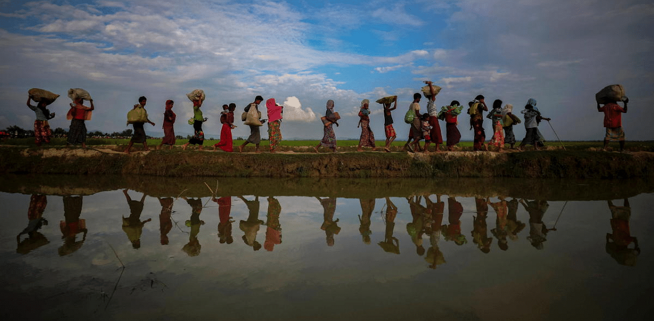 Rohingya refugees. Credit: Reuters file photo.