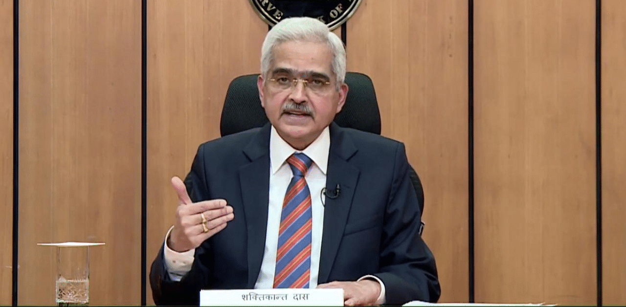 Reserve Bank of India (RBI) Governor Shaktikanta Das. Credit: PTI