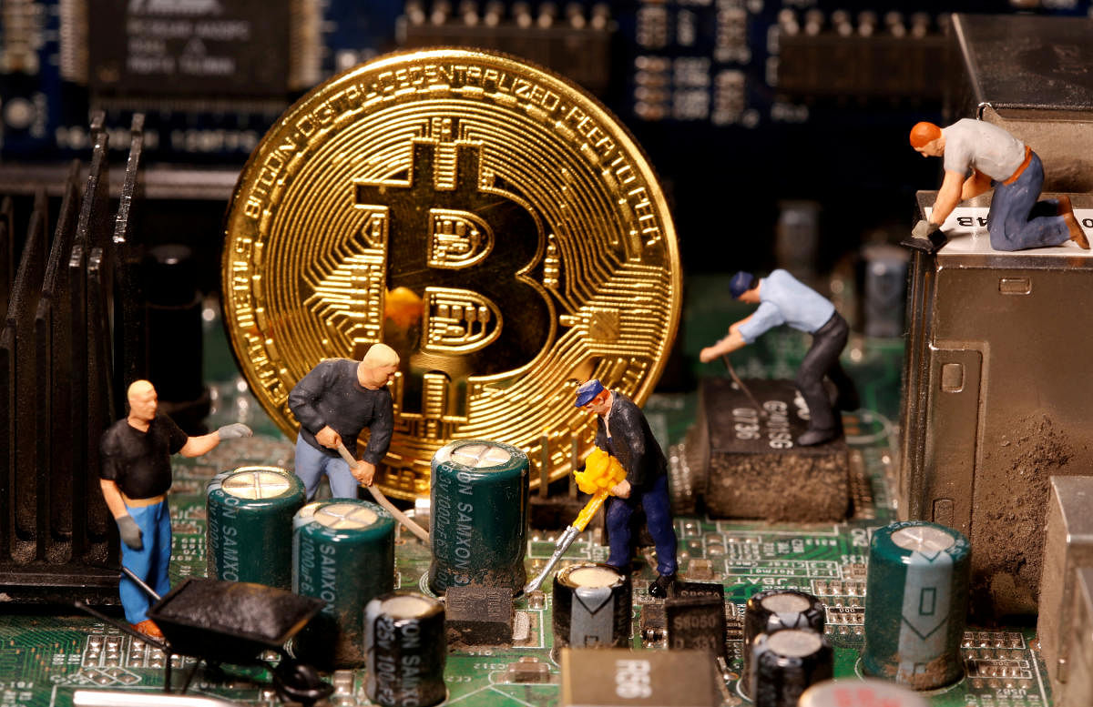 Bitcoin, the largest cryptocurrency, is up about 24% this week. Representative image/Credit: Reuters Photo