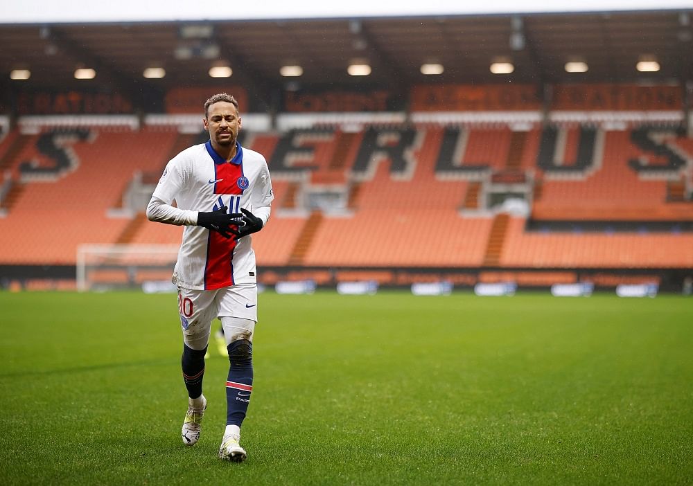 Paris St Germain's Neymar. Credit: Reuters Photo