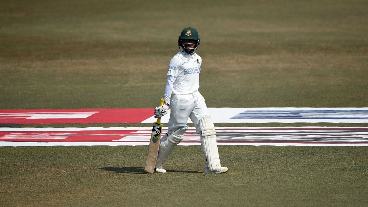 Bangladesh captain Mominul Haque. Credit: AFP Photo.