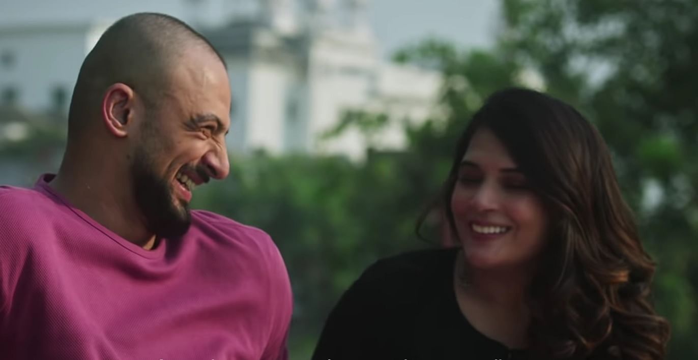 Arunoday Singh and Richa Chadha in 'Lahore Confidential'. 