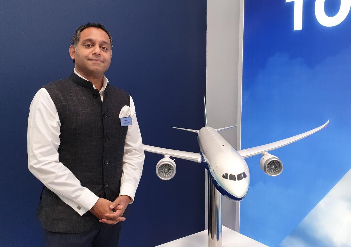 Salil Gupte, president, Boeing India. Credit: DH Photo