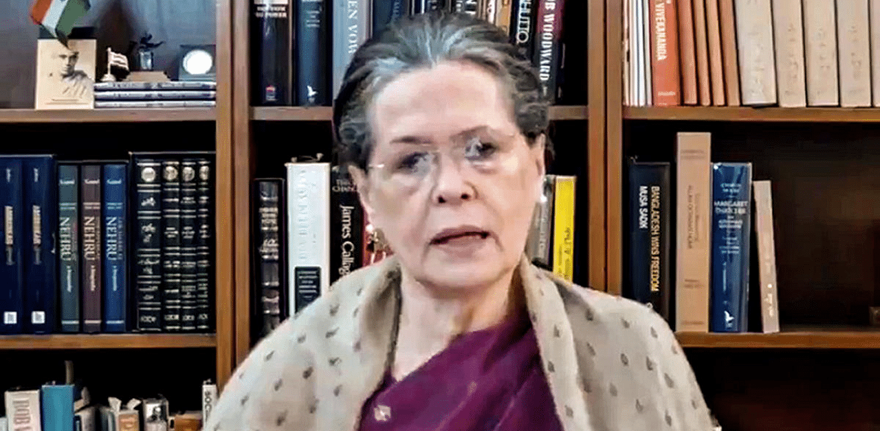 Sonia Gandhi. Credit: PTI Photo